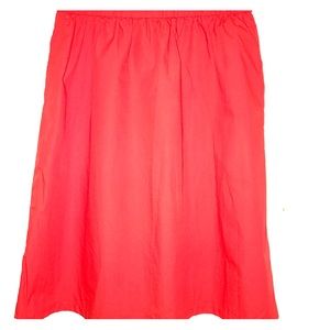 Gap red skirt size med